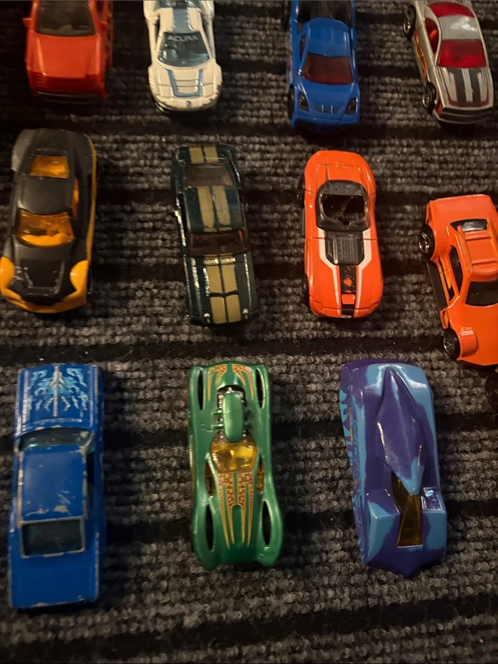Assorted Hot Wheels/Mattel Kids Toy Car Pack - Multicolor